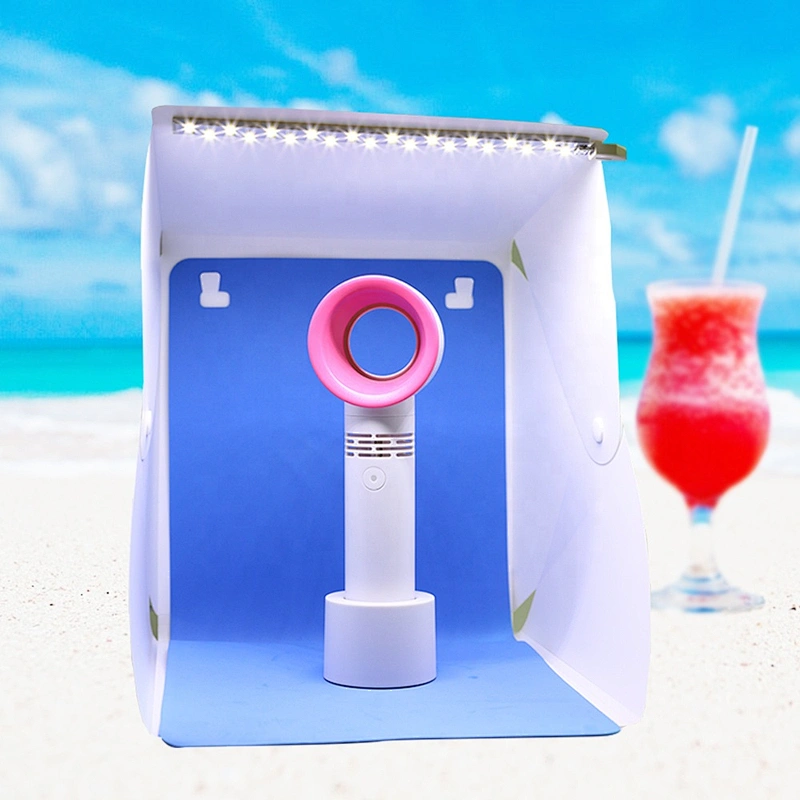 Photography Foldable Mini 20cm Button Type Photo Light Studio Box with 5 Colors Background Tent
