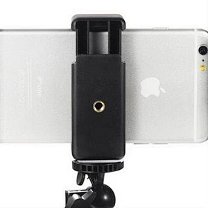 Kaliou Universal Extendable 1/4 Screw Mobile Phone Clip Holder for Gopros 7 6 5 iPhone Huaweixiaomi Tripod Monopod Selfie Stick