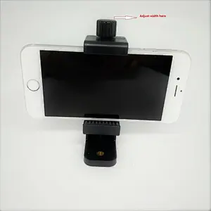 Kaliou 360 Degree Rotation Cell Phone Clip Holder for Gopros 7 6 5 4 3 2 1 Tripod Monopod Selfie Stick Live Show