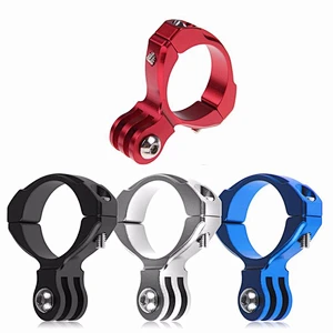 Kaliou High Quality Bike Cycle Aluminum Handlebar Bar Clamp Mount for Gopros Heros 1/2/3/3+ Camera Mount Holder