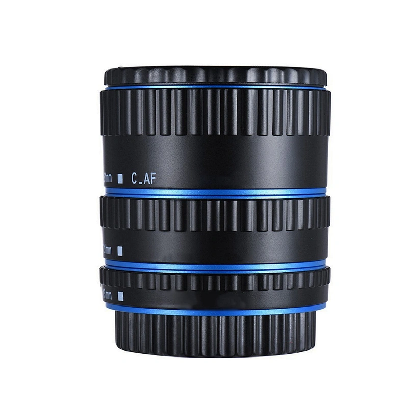 Kaliou 13mm 21mm 31mm Auto Focus Macro Extension Tube Set for Canon EF EF-S Lens Canon 700d t5i 7d 5d Black Red Silver color