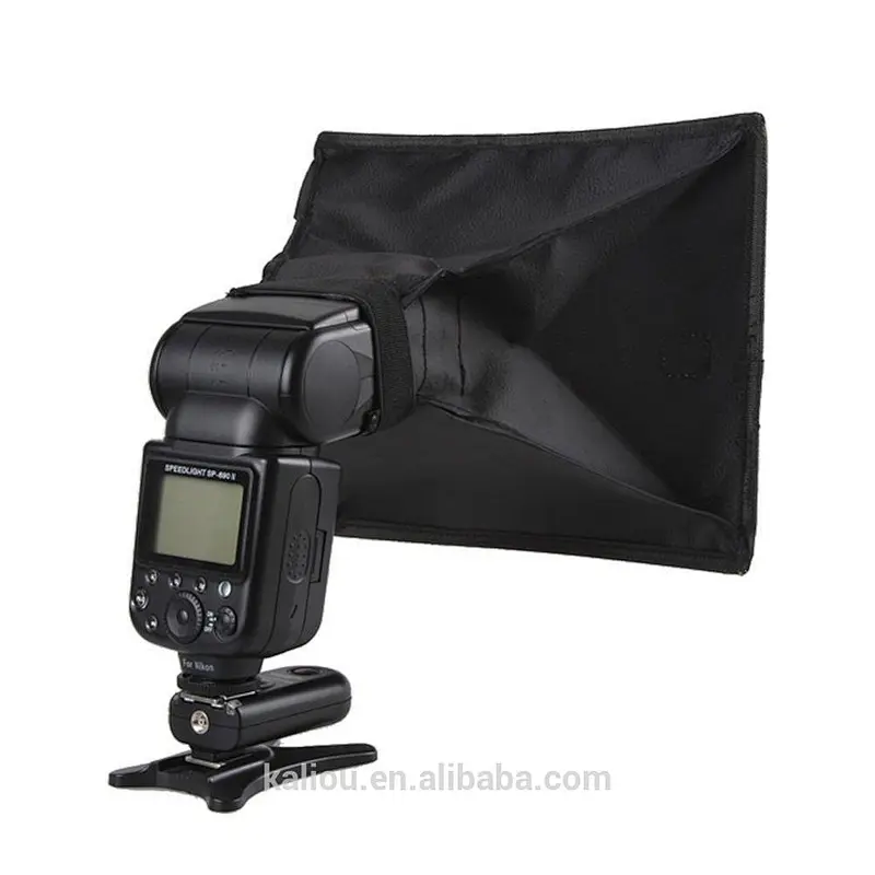 Mini Foldable SLR Camera External Speedlite Universal Soft Cover Flash Softbox