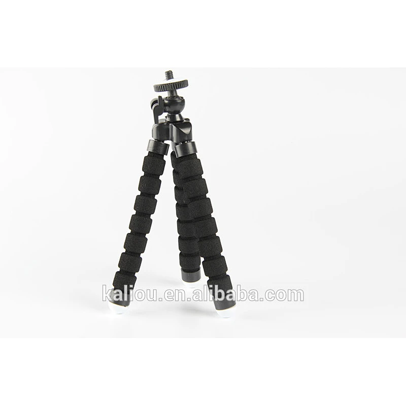 Wholesale Mini Flexible Sponge Octopus Tripod for Go pro and Smartphones