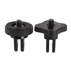 Kaliou Go pro Accessories 1/4 Screw Tripod Mount Adapter for Go pro 7 6 5 4 3+ 3 2 1 Yi 4K 4K+ SJ4000 SJ5000 H9 Sj8 pro Tripod