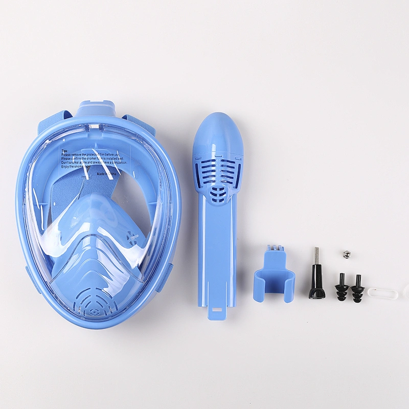 Kaliou 2019 Hot New 180 degree view Kids Snorkeling Mask Full Face Dive Mask for Kids Children Junior with Go pro Mount Adapter