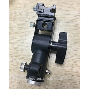 Umbrella Tripod Holder Flash Mount D-Type Flash Holder Bracket for Camera Flash Lamp Light