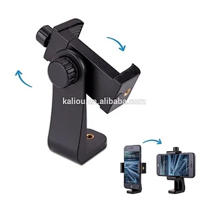 Kaliou Universal 360 Degree Rotation Selfie Tripod Mobile Holder Phone Clip for Smartphone