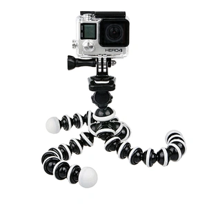 Kaliou Mini Octopus Tripod Bracket Portable Flexible Phone Holder For Go pro Camera Mobile Phone Tripods Foldable Desktop Stand