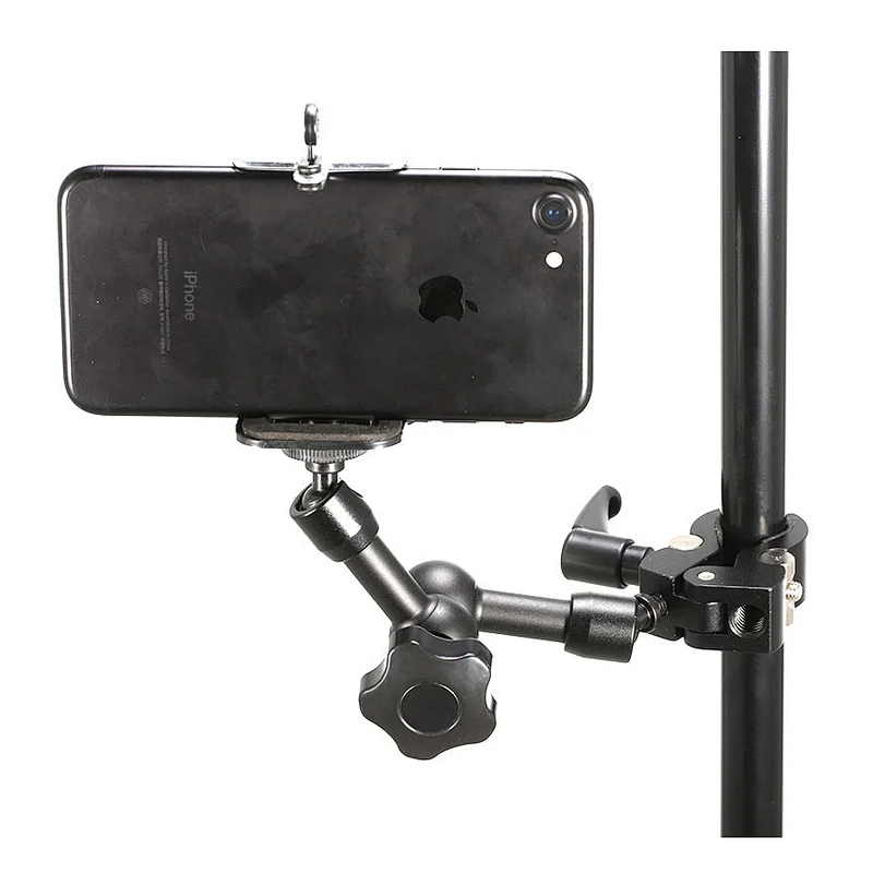 Kaliou Adjustable Articulating function Magic Arm + Super Clamp Crab Clip For camera Camcorder LCD Monitor LED Light DSLR Camera