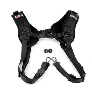 Double Shoulder Camera Neck Sling Quick Strap + Fasten Adapter 1/4