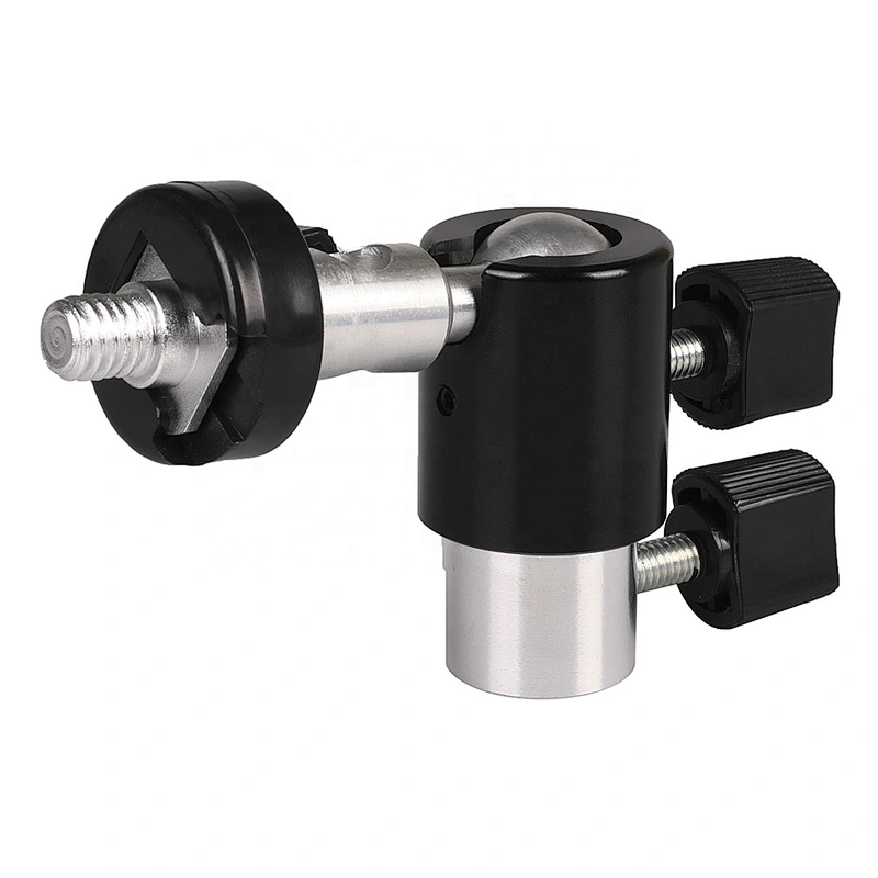 Kaliou C type-adapter Multi-functional small pan tilt strobe Umbrella Flash bracket holder Connector