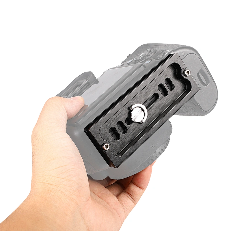 Kaliou Universal Metal PU100 Quick Release Plate For Benro Arca Swiss Tripod Ball Head Camera Tripod Adapter Mount Plate Board