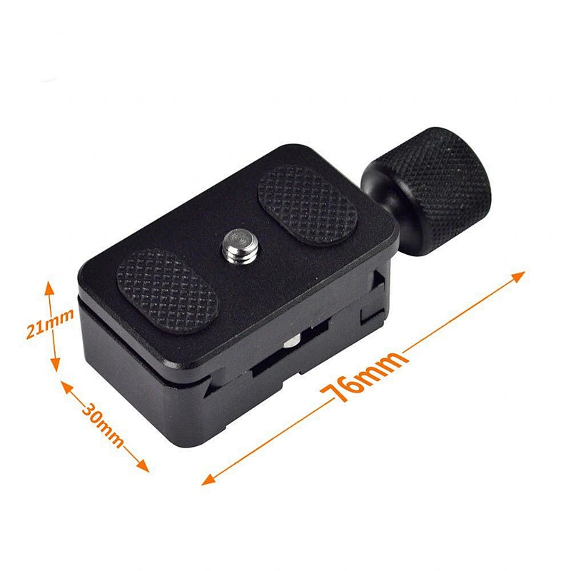 Kaliou  2 in 1 30mm Quick Release Plate + 1PCS Metal Clamp K30 Quick release plate for Benro Arca Swiss Benro Kirk Tripod K30