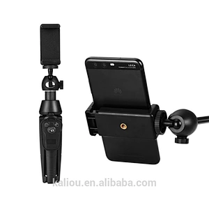 2018 New Mini Multi-function Bluetooth Remote Camera Dual-use Selfie Stick Tripod Bracket for Phone Outdoor Live Stream