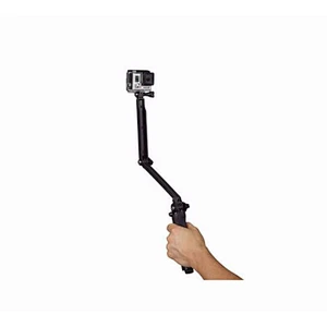 Kaliou 3-way Grip Arm Tripod Monopod 3 way wired selfie stick Mount For GoproHero 4 3 3+   Camera Accessories
