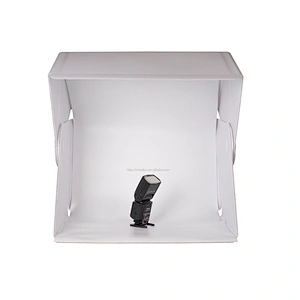 Kaliou 2019 Hot New Folding Foldable Mini Photo Studio Light Box 60cm LED Photo Box for E-commerce Photo Taking