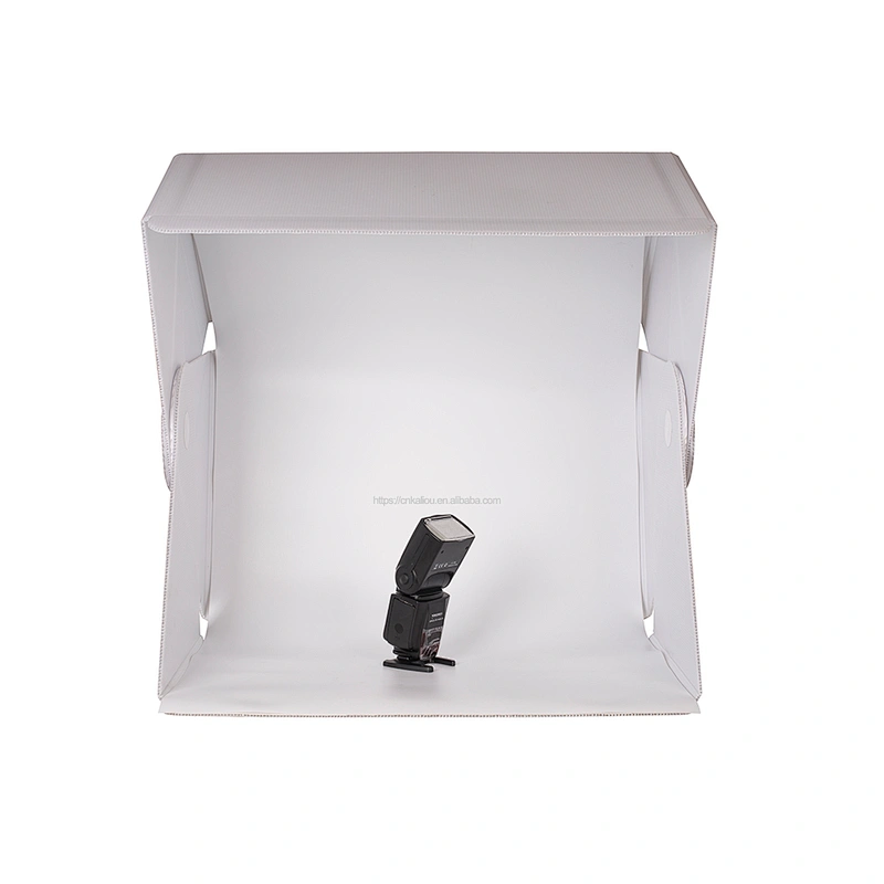 Kaliou 2019 Hot New Folding Foldable Mini Photo Studio Light Box 60cm LED Photo Box for E-commerce Photo Taking