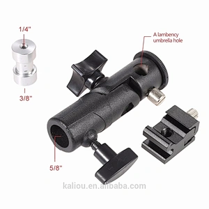 Wholesale Camera Umbrella Holder Mount E Type Flash Bracket