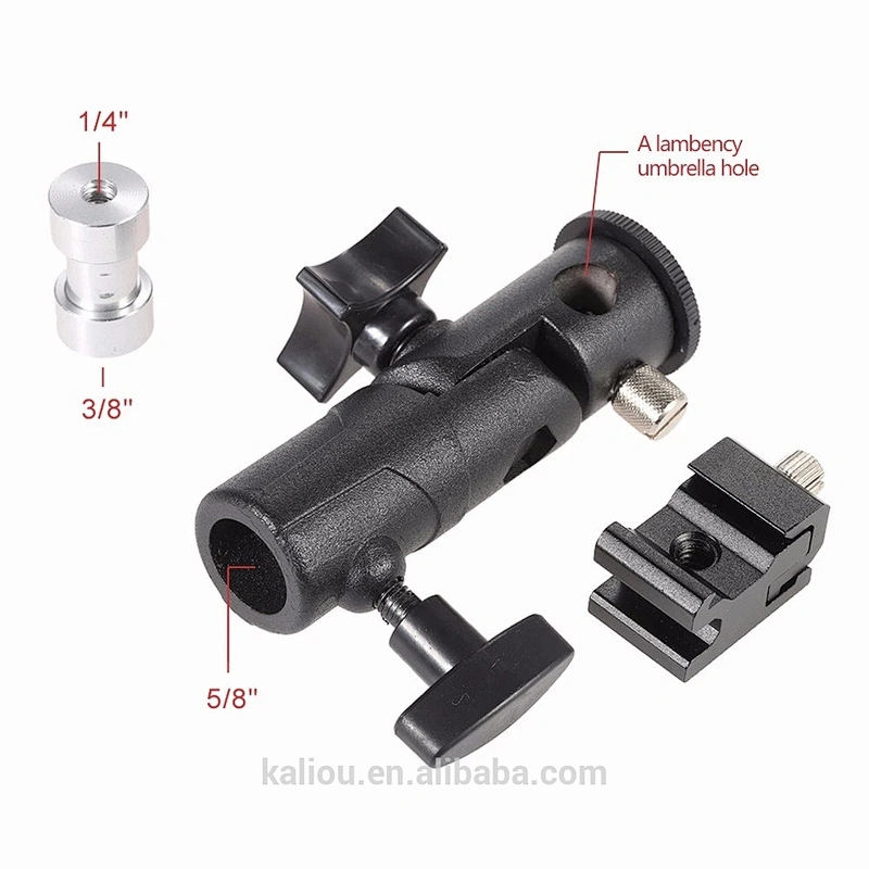 Wholesale Camera Umbrella Holder Mount E Type Flash Bracket