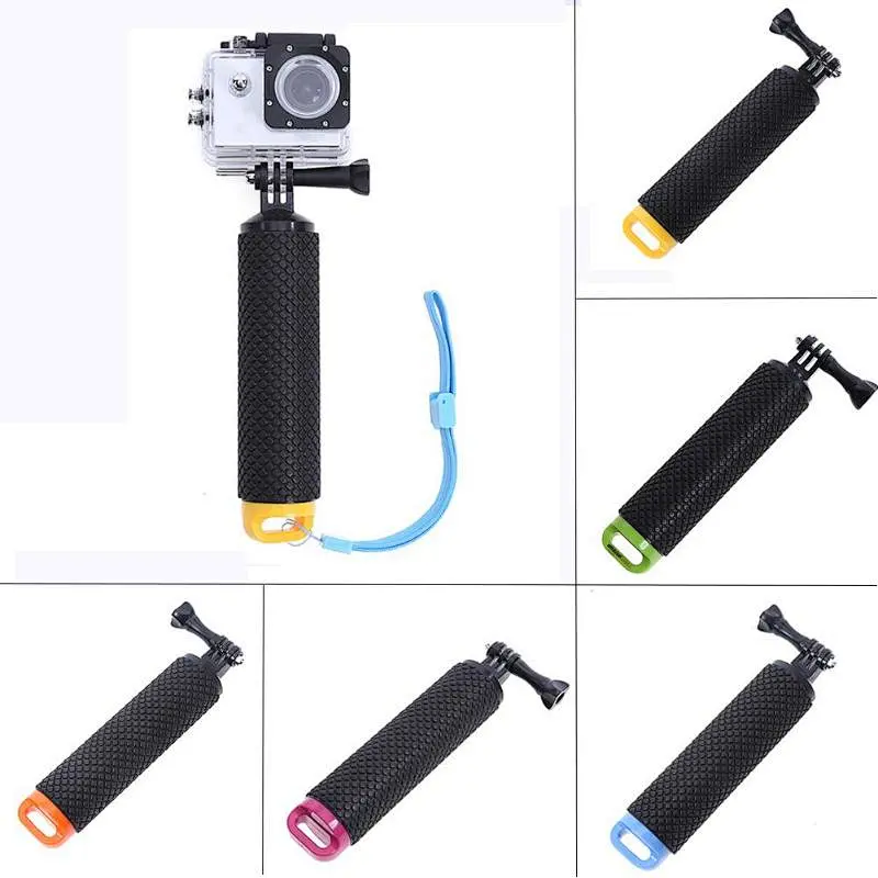 行动相机自拍杆独脚架硅胶EVA浮力手持杆稳定器，用于GoPros Heros GP305潜水游泳