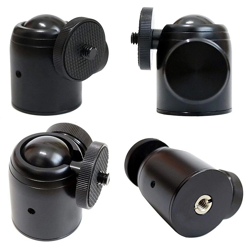 China High quality Q35 universal Mini Tripod Ball Head Camera Hot Shoe to Screw Mount for Flash Light Stand