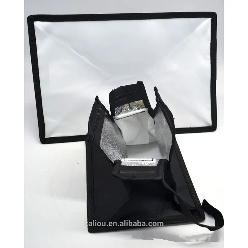 Mini Foldable SLR Camera External Speedlite Universal Soft Cover Flash Softbox
