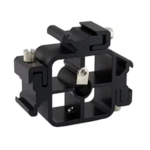 Kaliou 3 in 1 Triple Hot Shoe Mount Adapter For Flash Light Umbrella Holder Camera Photo Studio