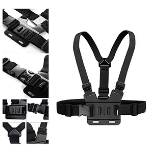 Kaliou Chest Strap mount belt for Goprohero 5 4 Action camera Chest Mount Harness for Go Pro SJCAMs SJ4000 sport cam fix