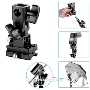Professional Type B camera flash tripod holder adapter Bracket