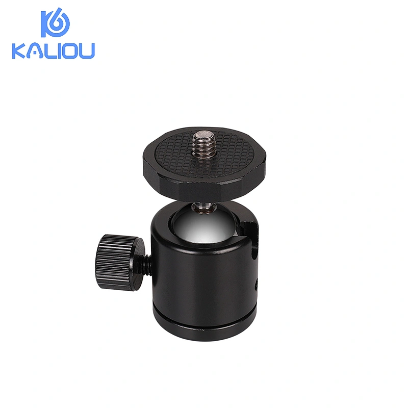 New arriving Universal rotating camera mount 1/4 Mini Ball Head Mount 360 Swivel DSLR DV Camera tripod ball head accessories