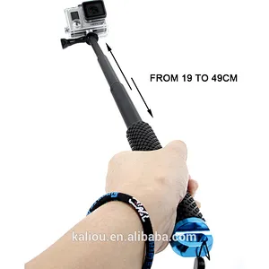 Wholesale price Waterproof Handheld SP 19 inch Extendable Selfie Stick Monopod For Gopros