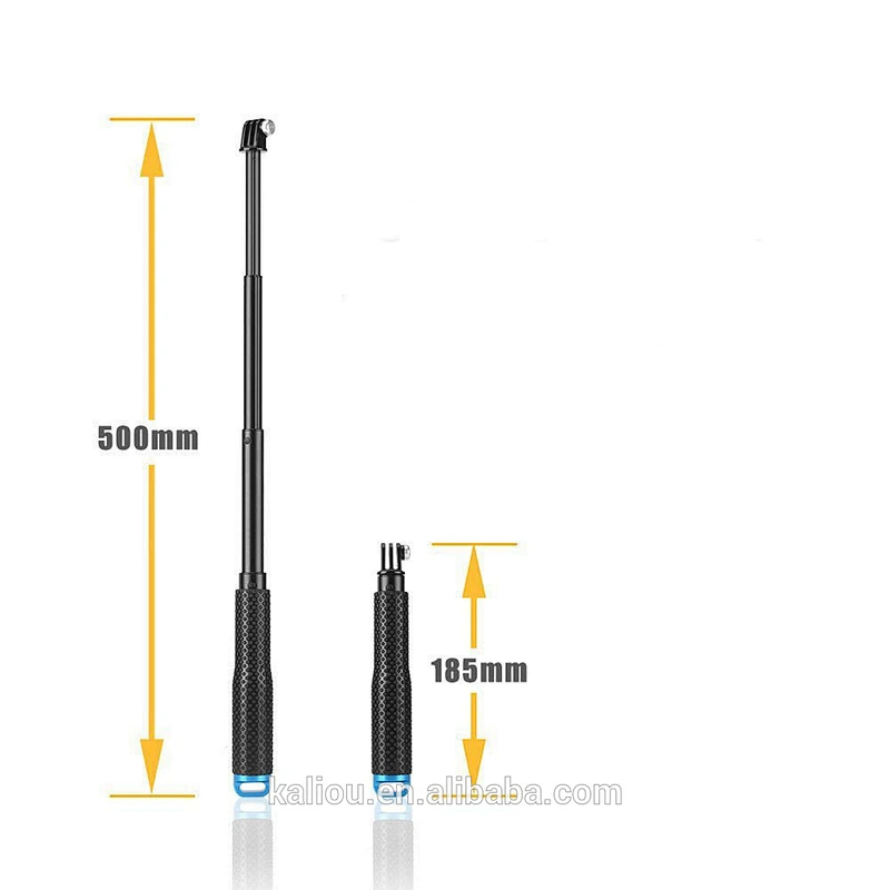 Factory sale Waterproof Handheld SP 19 inch Extendable Selfie Stick Monopod for Go pro Cameras