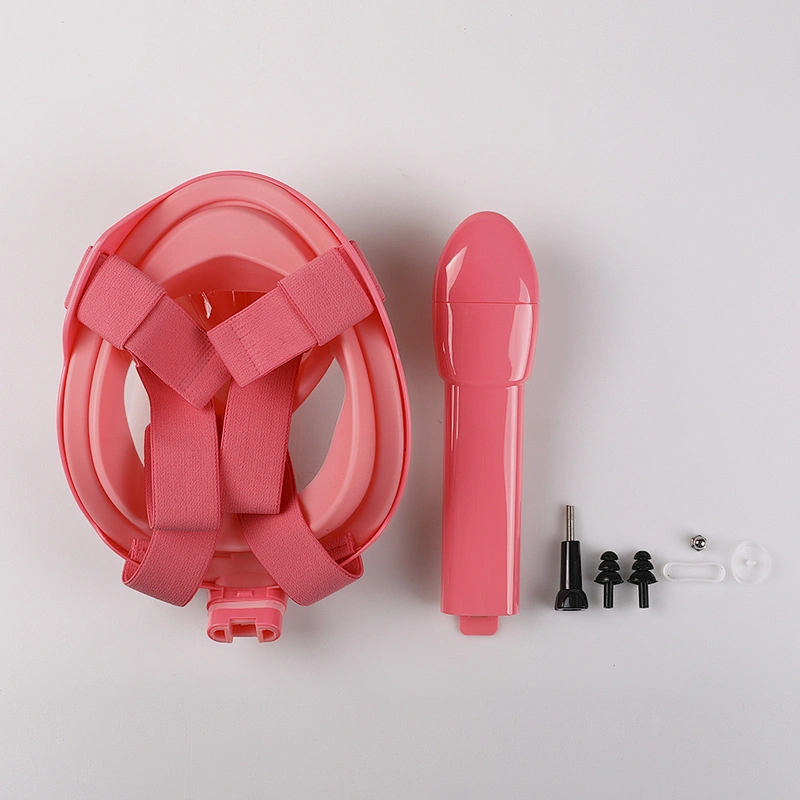 Kaliou 2019 Hot New 180 degree view Kids Snorkeling Mask Full Face Dive Mask for Kids Children Junior with Go pro Mount Adapter