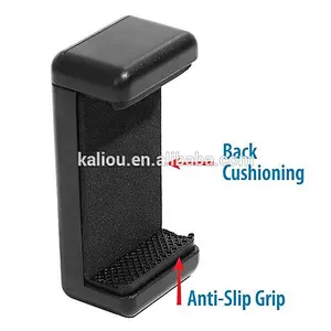 Kaliou Adjustable Cell Phone Clip Holder mount bracket Adapter For Camera Tripod smartphone
