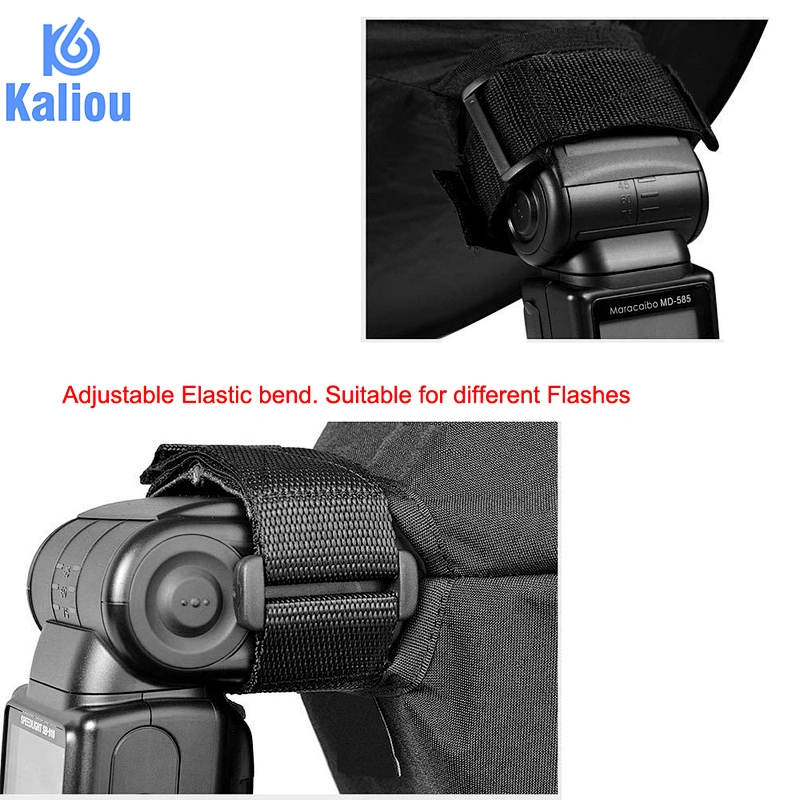 High quality 44cm portable photo studio photography speedlight black light softbox lighting kit