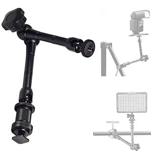 7 Inch Adjustable Friction Power articulated Magic Arm for DSLR Camera Rig / LCD/ DV Monitor / LED Lights / flash lig