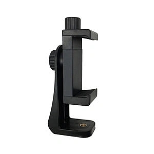 Kaliou Universal Tripod Mount Adapter Cell Phone Clip Holder Vertical 360 Rotation Tripod Stand for iPhone X 7 plus Samsung