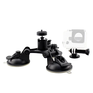 Kaliou Sucker Tripod Holder for GoproHero 5 4 3 2 Sjcams Sj4000 Xiaomis Yi Universal Sport Action Camera Accessories