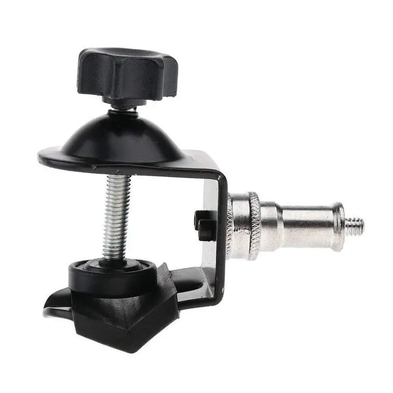 Photographic accessories Strong metal clip flash clamp photography lights C-clip U-clip