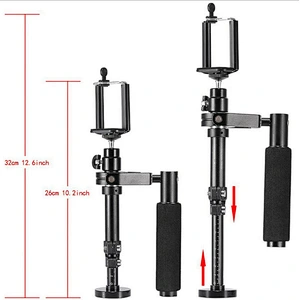 S30 Professional Black Adjustable Camera Stand Steadicam Handheld Gyro DSLR Gimbal Stabilizer Video Handle
