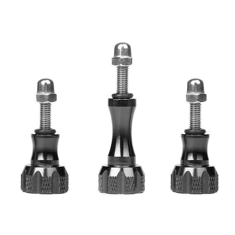 Kaliou Aluminum Alloy Nut Go pro Mount Screw for Go Pro 7 6 5 4 3+ 3 for XiaomiYi Lite 4K SJCAMs SJ7 H9 Accessory Kits