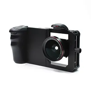 Kaliou phone Stabilizer Universal Adjustable Handheld Stabilizer Rig Mount Kit Holder with Lens Filters Use for Smart Phone