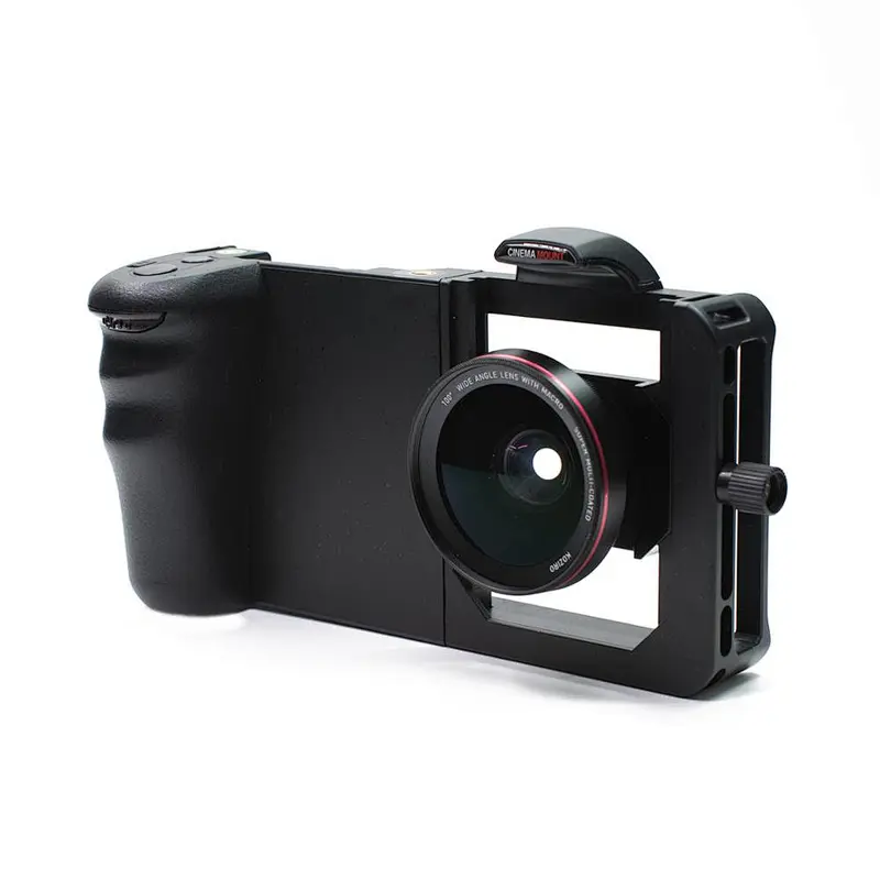 Kaliou phone Stabilizer Universal Adjustable Handheld Stabilizer Rig Mount Kit Holder with Lens Filters Use for Smart Phone