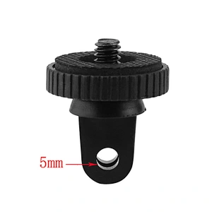 Kaliou Go pro Accessories 1/4 Screw Tripod Mount Adapter for Go pro 7 6 5 4 3+ 3 2 1 Yi 4K 4K+ SJ4000 SJ5000 H9 Sj8 pro Tripod
