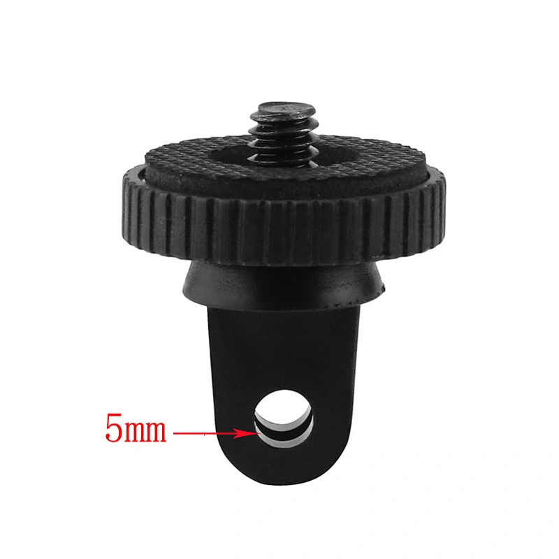 Kaliou Go pro Accessories 1/4 Screw Tripod Mount Adapter for Go pro 7 6 5 4 3+ 3 2 1 Yi 4K 4K+ SJ4000 SJ5000 H9 Sj8 pro Tripod