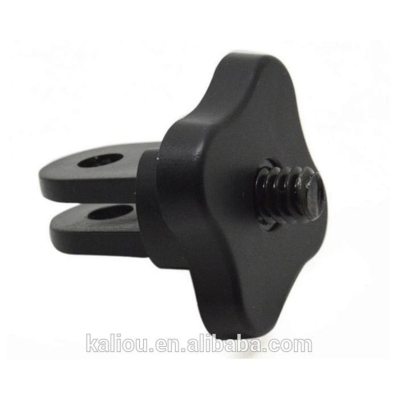 Factory direct sale New Tripod Convert Mount Adapter for Go pro Cameras with 1/4 inch connector mounts