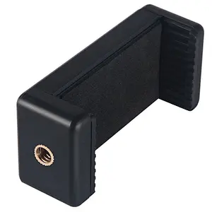 Factory Kaliou Adjustable Cell Phone Clip Holder mount bracket Adapter For Camera Tripod smartphone
