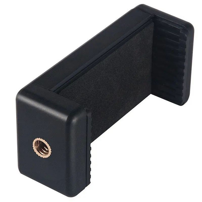 Factory Kaliou Adjustable Cell Phone Clip Holder mount bracket Adapter For Camera Tripod smartphone