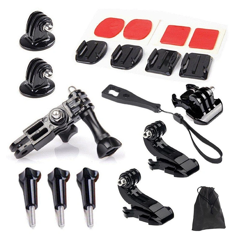 Kaliou Thumb Screw Buckle Surface Base Adapter 3 Way Tripod Mount Adapter for GoPro 6 5 4 3 2 1 for Gopro Accessories Set Kits