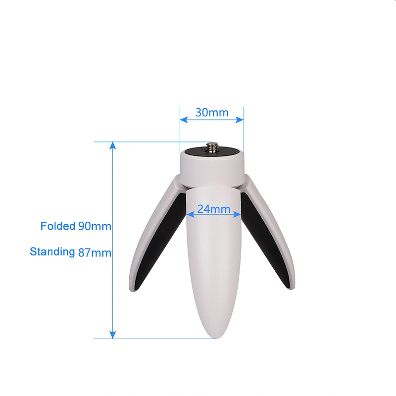 Kaliou 2019 Hot Selling White Color Flexible Mini Tripod For Smartphone iphones Huaweixiaomi Monopod for Gopros 7 6 5 4 3 2 1